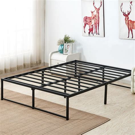 metal bed frames no box-spring|purple mattress without box spring.